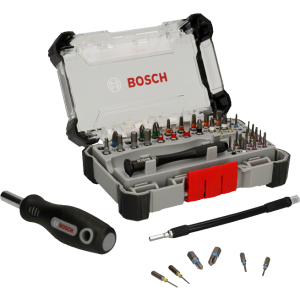 Bosch 博世 精密及標準批咀混合套裝 43支裝（含把手和延長桿） 