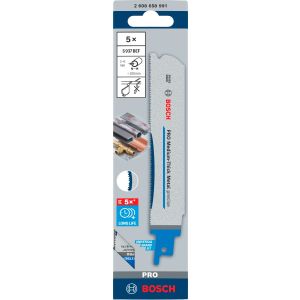 BOSCH 博世 PRO系列中厚金屬精密6"老虎鋸片 S937BEF (5片裝)
