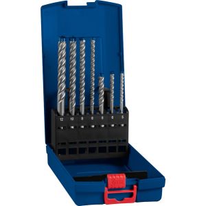 Bosch 博世 Expert 系列 SDSplus 油壓鑽咀套裝 7PCS SET (5; 6; 6; 8; 8; 10; 12 mm) 