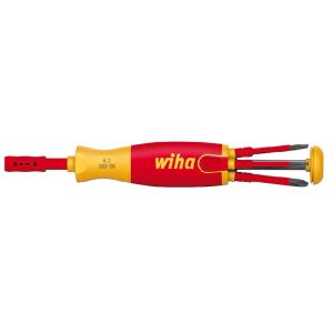 德國 WIHA 6合1彈倉式多頭電工絕緣螺絲批 38612
