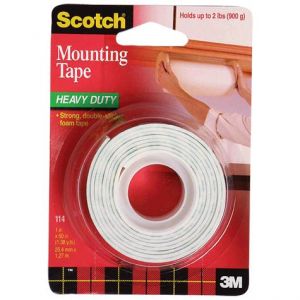 3M™ SCOTCH® 雙面海綿膠紙 (1" x 50") 114