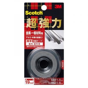 3M™ SCOTCH® 超強力雙面膠貼(金屬用) KKD-12