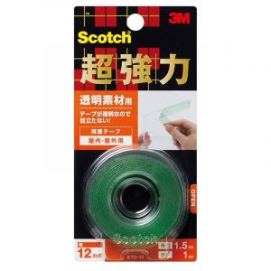 3M™ SCOTCH® 超強力雙面膠貼(室內用) KTD-12