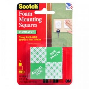 3M™ SCOTCH® 強力海綿膠貼 1″ x 1″ S111