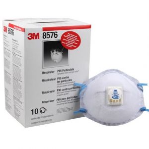 3M™ P95 活性炭防護酸性氣體及顆粒物口罩 8576 (10個/盒)