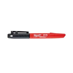 Milwaukee 美沃奇 INKZALL™ 黑色細頭工程筆 (4枝) 48-22-3104