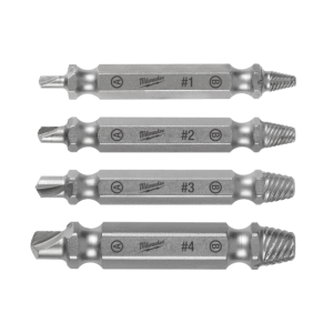 Milwaukee 美沃奇 49-57-9001 - M2高速鋼滑牙螺絲提取器 (4支裝)