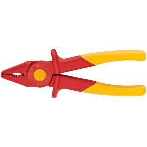 德國 KNIPEX 7" 1000V絕緣膠製平咀鉗 986201