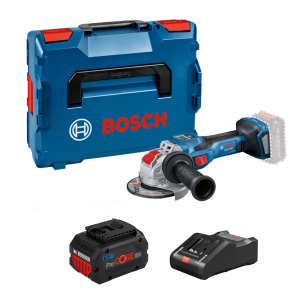 【活動限定優惠】BOSCH 博世 18V 雙渦輪充電式磨機 GWX 18V-15 SC BITURBO  (X-Lock技術) (優惠價加配電池及充電器)