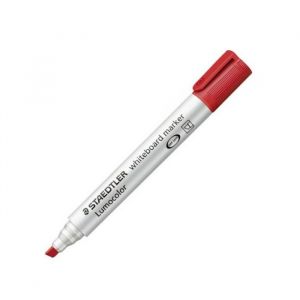Staedtler Lumocolor 351防乾白板筆 (三色可選)-紅色 Red