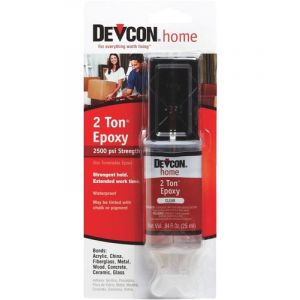 美國 DEVCON 針筒15分鐘H2 HOLD® 防水強韌混合膠 25ml DV22445
