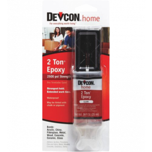 美國 DEVCON 針筒30分鐘 2 TON® 超強力混合膠 25ml DV31345