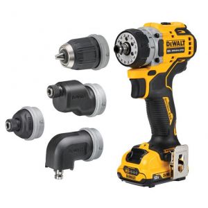 DEWALT 得偉 12V 碌批識轉彎 五合一套裝 DCD703F1