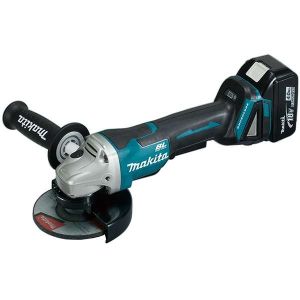 Makita 牧田 DGA508RTE 充電式角向磨光機125毫米 (連5Ah電x2及充電器套裝)