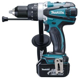 Makita 牧田 DHP458RTE 18V 充電衝擊電鑽  (連5Ah電x2及充電器套裝)