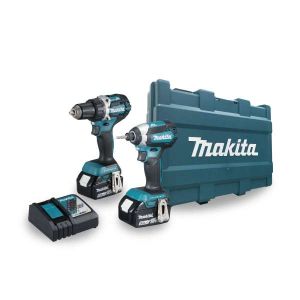 Makita 牧田 DLX2189T 18V  起子電鑽 DDF484+衝擊起子機 DTD153套裝