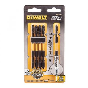 DEWALT 得偉 110MM高扭力雙頭批咀 (5支) DWA2SD110