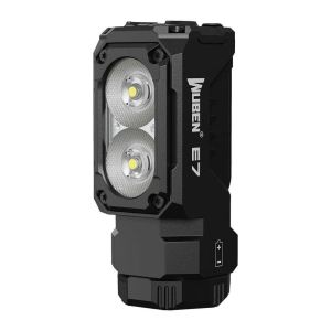 WUBEN E7 EDC手電筒 (黑色)