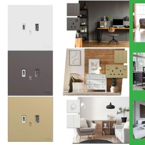 Schneider Electric - 施耐德電氣 - AvatarOn C 奐然 兩位Type A+C PD+QC3.0 USB充電插座