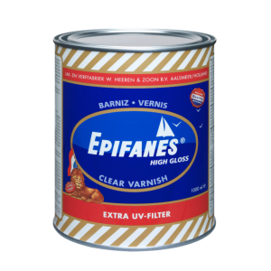 Epifanes ⾼光澤清漆 (單液型) 1000ml Clear Varnish