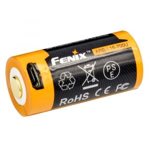 FENIX 16340 USB充電式鋰電池 ARB-L16-700U/ARB-L16-700UP