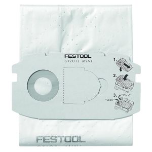 Festool SC-FIS-CT Midi/5 過濾集塵袋 (CTL MIDI系列吸塵機專用)