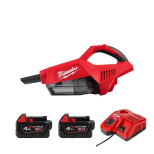 Milwaukee 美沃奇 M18 BLCV2-202 - M18™ 無碳刷精巧吸塵器 (4.0Ah電池 x 2 及充電器套裝)