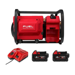 Milwaukee 美沃奇 M18 FAC-202 - M18 FUEL™ 無碳刷7.6L 小型空氣壓縮機 (4.0Ah電池 x 2 及充電器套裝)