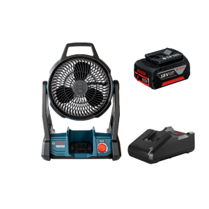 【預購大匠夫獨家產品】Bosch 博世 GVF 18VH-1300 博世專業級鋰電風扇 (3.0Ah鋰電池 x 1 及充電器套裝) (9月中旬到貨)