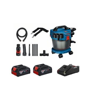 BOSCH 博世 18V充電式乾濕兩用吸塵器 GAS 18V-10L (5.0ah雙電套裝)