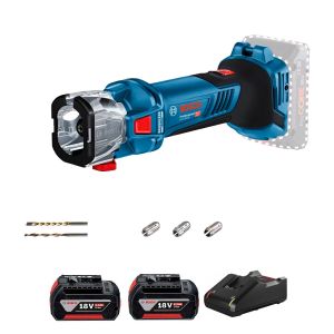 BOSCH 博世 無刷石膏板切割機 GCU 18V-30 (5Ah雙電套裝)