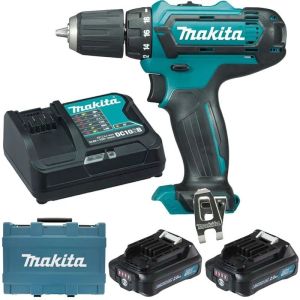 Makita 牧田 HP332DSAE 12V 充電衝擊電鑽 (連2Ah電x2及充電器套裝)