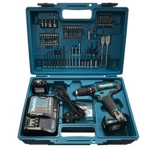 Makita 牧田 12V 充電式衝擊電鑽 (連配件套裝) HP333DSAX1