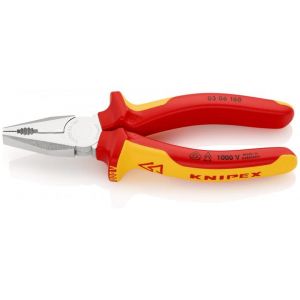 德國 KNIPEX 0306系列 絕緣1000V平咀鉗 (6"/ 7"/ 8")