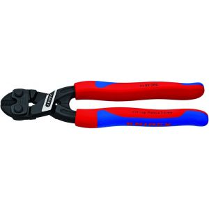 德國 KNIPEX 8" 厚膠柄鋼線剪 7102200