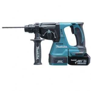 Makita 牧田 DHR242RGJ 充電電錘24毫米 (連6Ah電x2及充電器套裝)