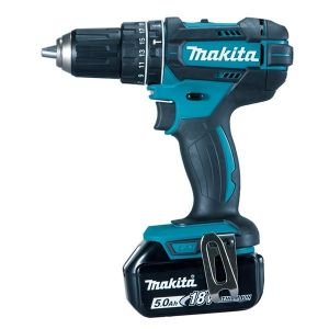 Makita 牧田 18V 充電式衝擊電鑽 5.0Ah 套裝 DHP482RTE