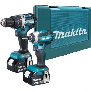 Makita 牧田 18V 充電式工具套裝 (衝擊鑽+起子機) DLX2180TX1