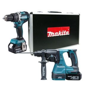 Makita 牧田 18V 充電式工具套裝 (衝撃電鑽+油壓鑽) DLX2204TX1