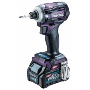 Makita 牧田 充電式衝擊起子機 雙2.5Ah套裝 (紫色) TD001GD206