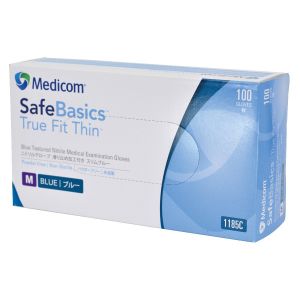 MEDICOM SafeBasics Nitrile Gloves 無粉丁腈手套 1185 (100隻/盒)