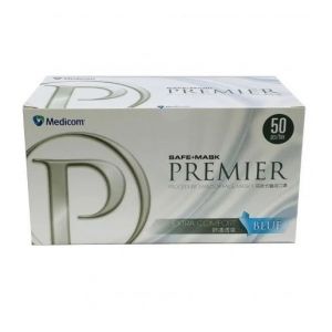 MEDICOM SAFE+MASK® PREMIER 醫用口罩 (3層) PMR-2115 (50片/盒)