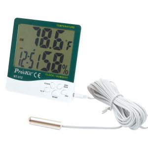 Pro'sKit 寶工 數位溫濕度計(附溫度探棒) NT-312