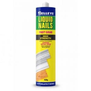 Selleys 犀利牌 Liquid Nails Fast 快黏液體釘 420G 淺杏色