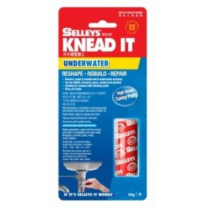 Selleys 犀利牌 Knead It Underwater 水中補塑鋼土 50G