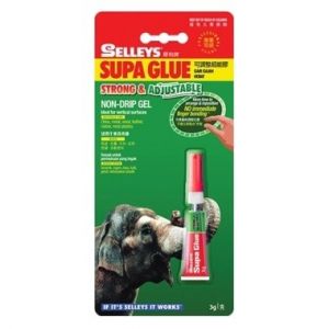 Selleys 犀利牌 Supa Glue Strong and Adjustable 可調整超能膠 3G