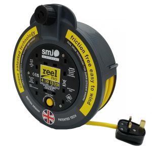 英國 SMJ Electrical 10m (滑輪式) 電線拖轆 CP1013