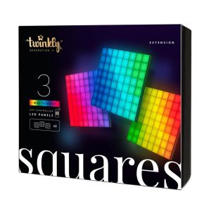 Twinkly 智能燈板擴展套裝 (3塊) Squares Extension Pack