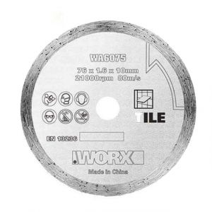 Worx 威克士 76mm 金剛石切割片 WA6075