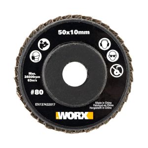 Worx 威克士 50mm #80 砂光碟 (5件裝) WA7260